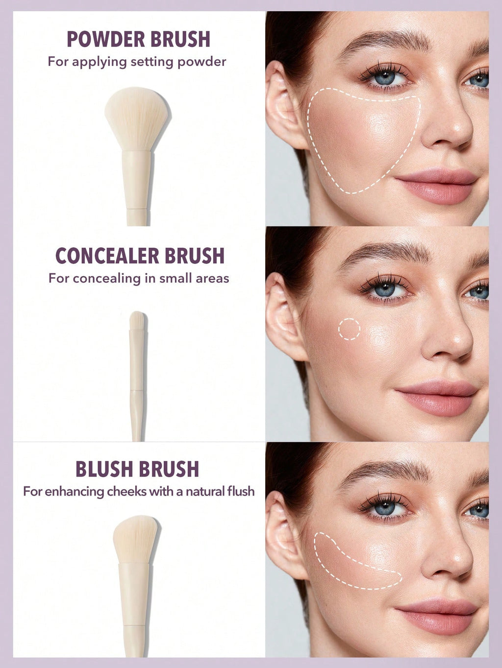 SHEGLAM Pro Core Brush Kit 6 Pcs