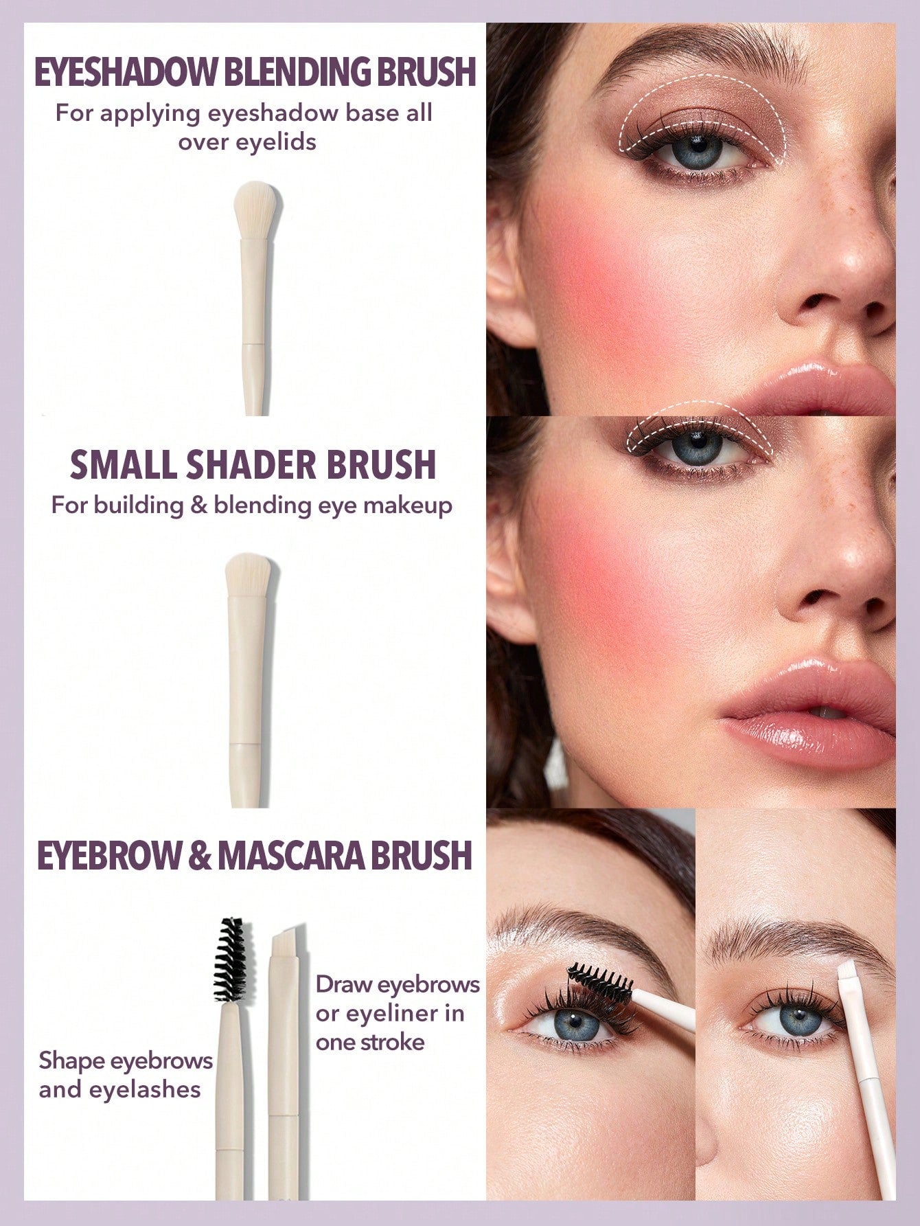 SHEGLAM Pro Core Brush Kit 6 Pcs