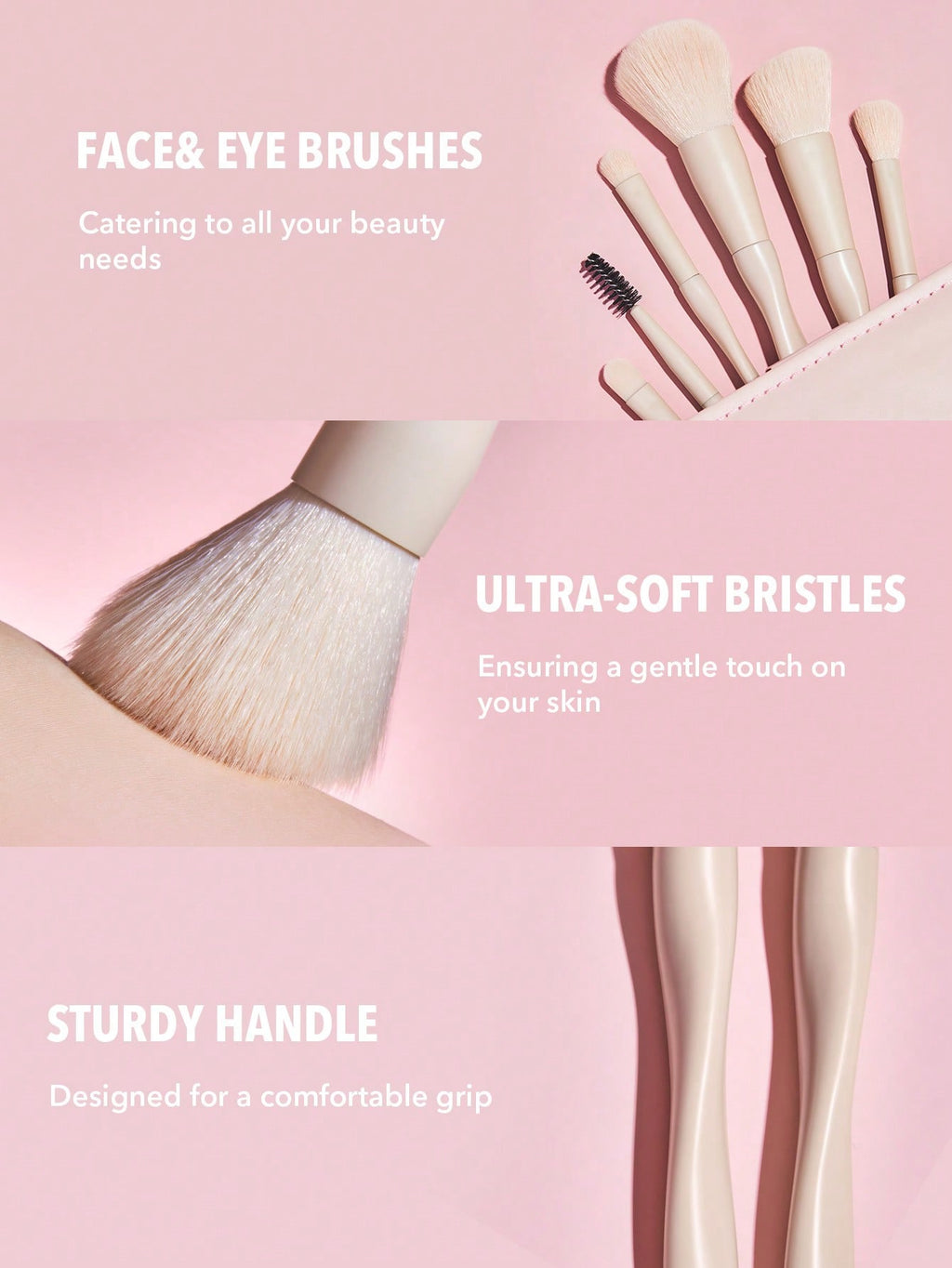 SHEGLAM Pro Core Brush Kit 6 Pcs