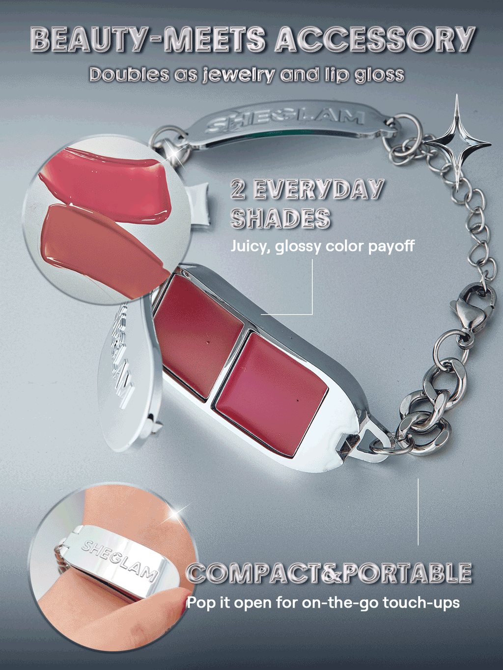 SHEGLAM Lip Link Mini Gloss Bracelet