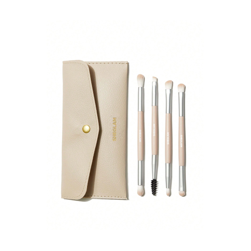 Glam 101 Eye Essentials Brush Set With Bag