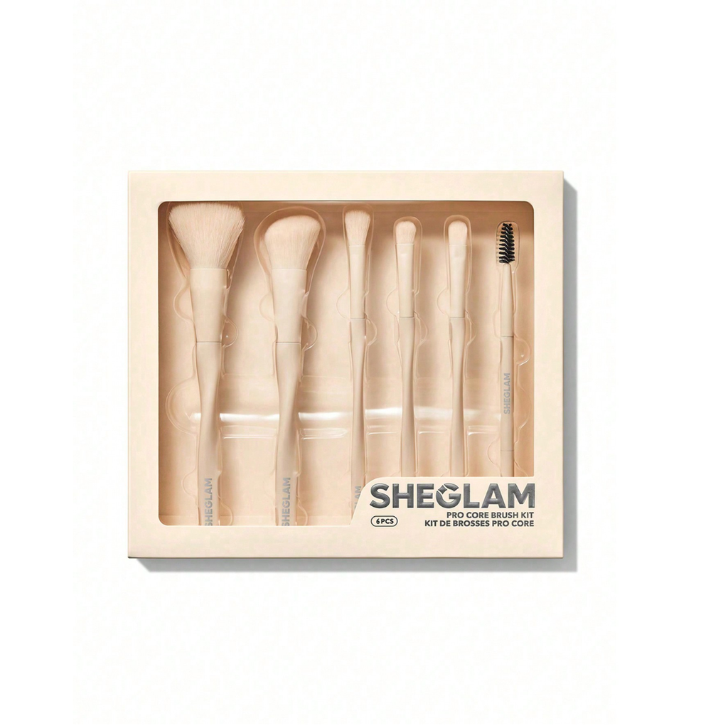 SHEGLAM Pro Core Brush Kit 6 Pcs